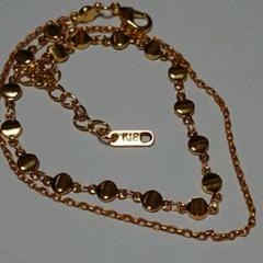 18K filled ゴールドカラーアンクレット