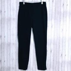 【ZARA】 ネイビー 　ジョカーウエストパンツウエストゴム　ストレッチ　【М】