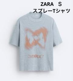 ZARA ザラ　スプレープリント　Tシャツのサムネイル
