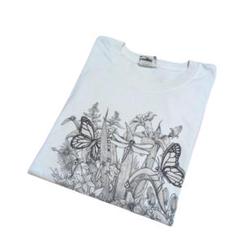 90年代 アニマルアートTシャツ　ヴィンテージ　ホワイト