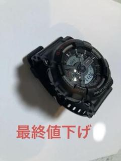 G-SHOCK GA-100 ブラック デジタル腕時計のサムネイル
