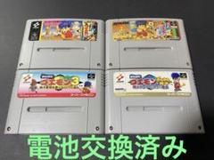 SFC がんばれゴエモン1,2,3,4 セット 電池交換済み 250712