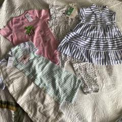 ベビー服セット ~95cm ピンク・ストライプ・チェック