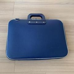 ★美品★ボンバータ(Bombata) PC ビジネスバッグ NAVY ネイビー