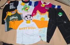 新品・タグ付き BABYDOLL夏服 お得8点セット売り　ALL90サイズ