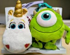 ディズニー チケットホルダー バターカップ　マイク・ワゾウスキー　セット