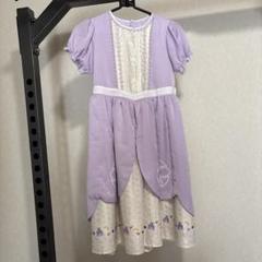 axes femme kids 半袖ワンピース 紫色　140のサムネイル