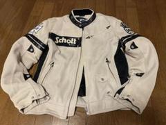 Schott メッシュバイクジャケット ベージュ・黒　42 Schott メッシュバイクジャケット ベージュ・黒 42 - メルカリ