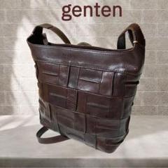 genten ゲンテン Mattone マトォーネ ショルダーバッグ レザー