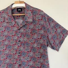 STUSSY 20ss Floral Print Shirt レーヨンシャツ STUSSY 20ss Floral Print Shirt レーヨンシャツ - メルカリ
