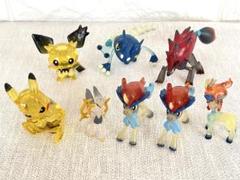 ポケモン フィギュア クリア ピチュー ゾロアーク ピカチュウ