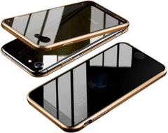 iphone13赤 覗き見防止両面ケース