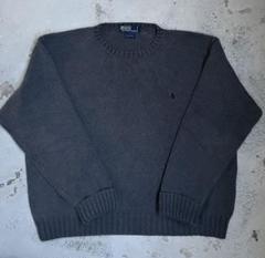 90s Ralph Lauren ラルフローレン コットン ニット 古着 XL