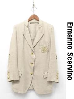 新品タグ付✨ERMANNO SCERVINO✨ダブルジャケット ニット　42 新品タグ付✨ERMANNO SCERVINO✨ダブルジャケット ニット42