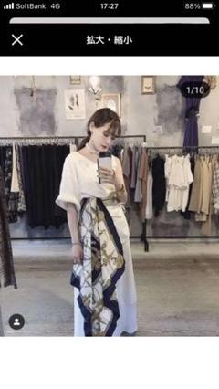 Acka 北風明日香　ノースリーブ　layered one-piece サンプル Acka 北風明日香 ノースリーブ layered one-piece サンプル