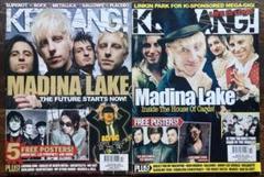 雑誌「KERRANG!」のMADINA LAKE表紙2冊セット！