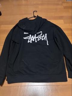 Stussy ヴィンテージフェードブラックパーカー STUSSY ステューシー パーカー プルオーバー メンズ Dyed Stussy