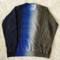 sacai ロングシャツ グラデーション サイズ1 ブルー