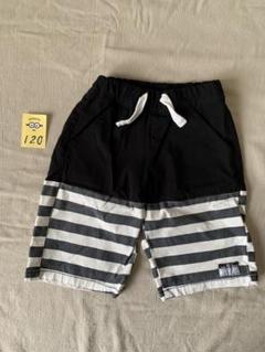 BREEZE ストライプ ハーフパンツ 120