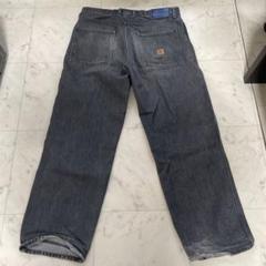 限定価格 hellrazor wide denim pants rigid 濃紺 - メルカリ