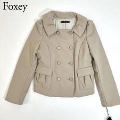 美品　FOXEY NEWYORK フォクシー　ダウンジャケット　中綿入り　38 43870 Short Coat 