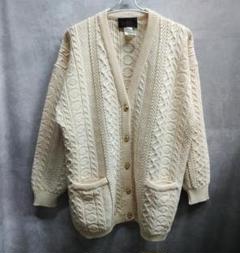人気 38 ニット カーディガン istante イタリア製 90s 80s 金ボタン トップス