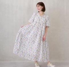 リンク　花柄ワンピース