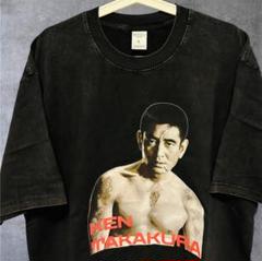 新品✨高倉健 広告 Tシャツ カットソー メンズ 半袖 ハイデザイン 俳優 昭和