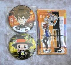 天野明展 缶バッジ アクリルフィギュア＆チャーム リボーン ツナ