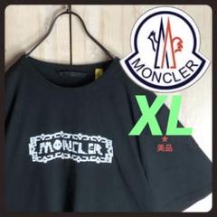 MONCLER モンクレール tシャツ ビック刺繍ロゴ 肩パッチ刺繍付き