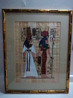 エジプト パピルス 絵画 芸術品
