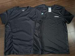 PUMA＆adidas 黒Tシャツ　アンダーシャツ　160cm 2枚セット