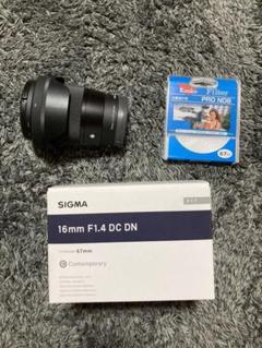 Sigma 16mm F1 4 Dc Dnの中古 未使用品を探そう メルカリ