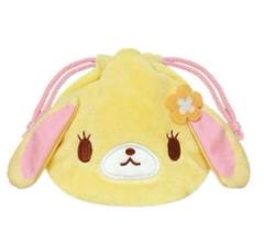 シュガーバニーズ ふわふわ巾着 はなうさ