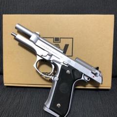 WA 新品同様 美品 ベレッタ INOX ソルト M92FS 限定品 ガスガン