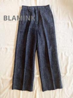 大人気✨ブラミンク BLAMINK デニムパンツ ストレート 牛革 2 v_417383_79.jpg?$500$
