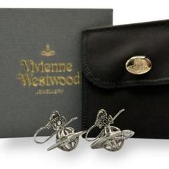 極美品　希少　Vivienne Westwood　ピアス　シン　ラインズ　オーブ