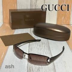 【GUCCI】グッチ　サングラス　ホースビット　ブラウン　ユニセックスのサムネイル