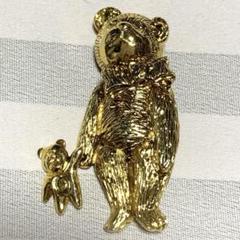 半額 50％OFFの通販 くま ベア ブローチ GINZA THE クマ スウィング スイング アクセサリー