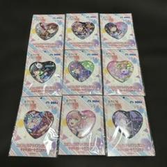 Link！Like！ラブライブ！×オンゲキ キラキラハート型缶バッジ全9種セット