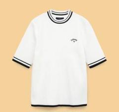 Callaway レディース半袖リブニットL ホワイト Callaway レディース半袖リブニットL ホワイト - メルカリ