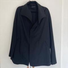 ヨウジヤマモト＊シャツジャケット 3 L レディース 黒  ミリタリー 布帛 ヨウジヤマモト プールオムYohji Yamamoto POUR HOMME ウール