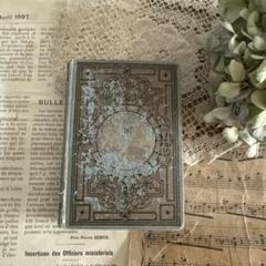 稀少アンティーク1900年ドイツ雑記帳　洋書クロモス古書ジャンクジャーナル素材に