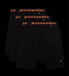 punkandyo boxers p&y ボクサーパンツ 黒 1枚 S M ec melodi ボクサーパンツ 1枚 punkandyo - メルカリ