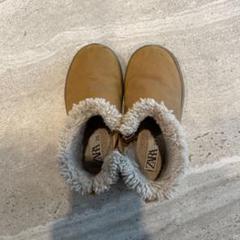 ZARA kidsファーブーツ　25㎝ ZARA kidsファーブーツ 25㎝