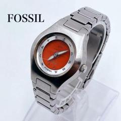 ✨新電池交換済✨ Fossil big tic 赤文字盤　JR-8002 y2k