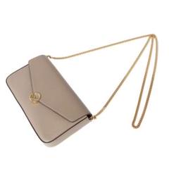 FENDI（フェンディ） エフイズ ロゴ チェーンウォレット ベージュ レザー FENDI（フェンディ） エフイズ ロゴ チェーンウォレット - メルカリ