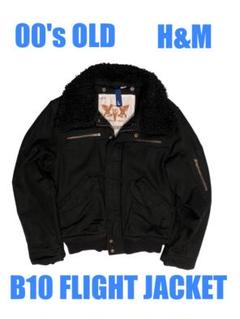 ジャケット　フライトジャケット　B10 Lサイズ ヴィンテージ　H&M
