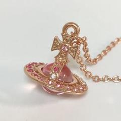 Vivienne Westwood｜グラデーションオーブネックレス ピンク