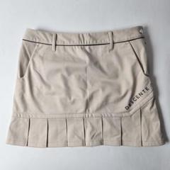 DESCENTE ゴルフ プリーツスカート M ベージュ サイズ：SS DESCENTE GOLF デサントゴルフ スカート ベージュ系